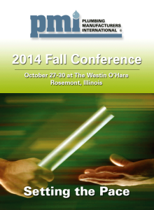 PMI 2014 Fall Conference