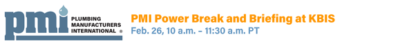 PMI Briefing at KBIS Feb. 26, 10 - 11:30 am