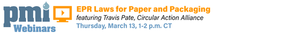 EPR Laws for Paper and Packaging March 13 webinar